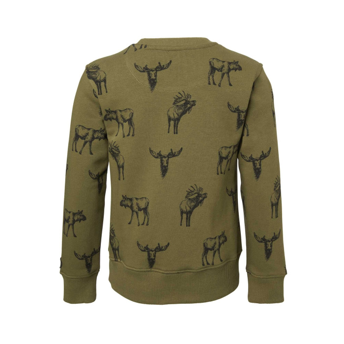 Bluza CHEVALIER Moose Sweatshirt Junior Forest Green Moose (1240003-A6011)